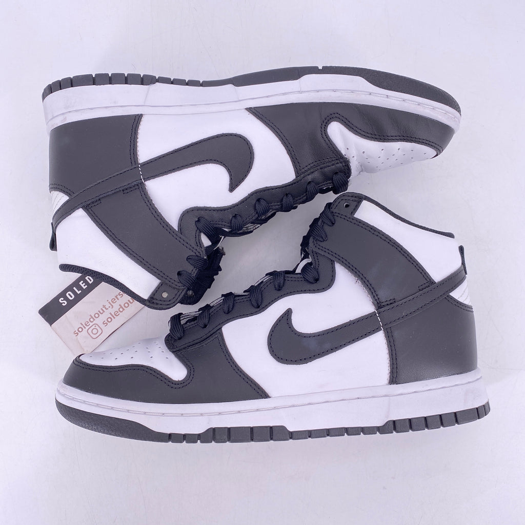 Nike Dunk High "Black White" 2021 Used Size 9