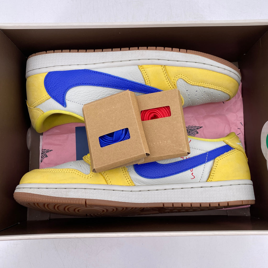 Air Jordan (W) 1 Low OG "Canary" 2024 Used Size 9.5W