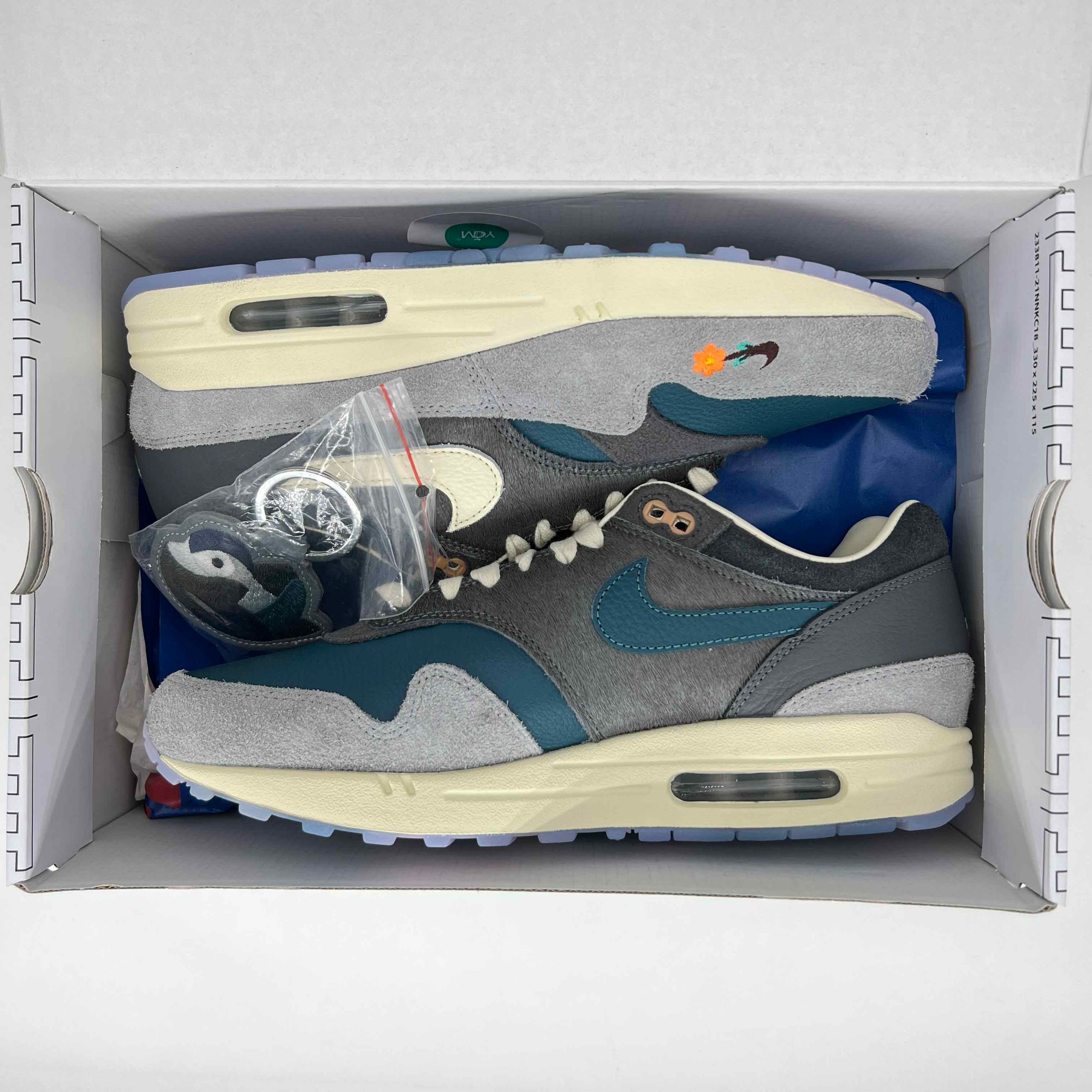 Nike Air Max 1 SP &quot;Kasina Won-Ang Grey&quot; 2022 New Size 10.5