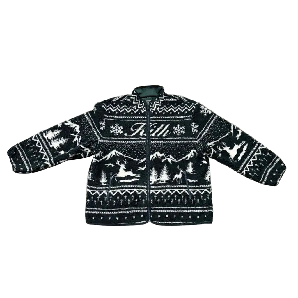 Kith Jacket "KITHMAS" Green New Size XXL