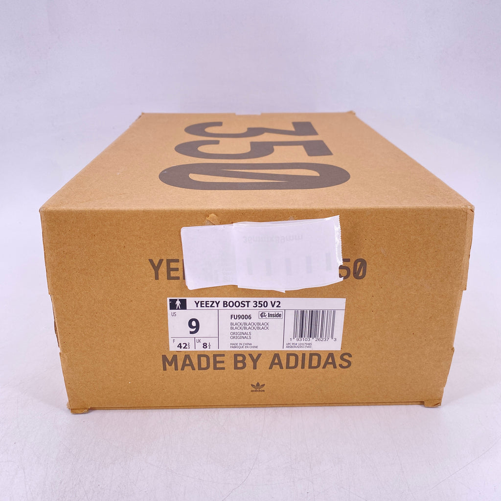 Yeezy 350 v2 "Black Non-Reflective" 2019 Used Size 9