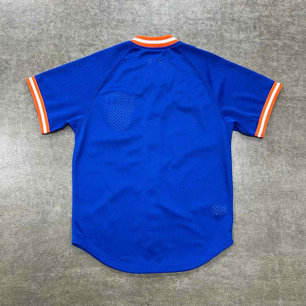 Mitchell & Ness Warmup Jersey "KNICKS" Blue Used Size M