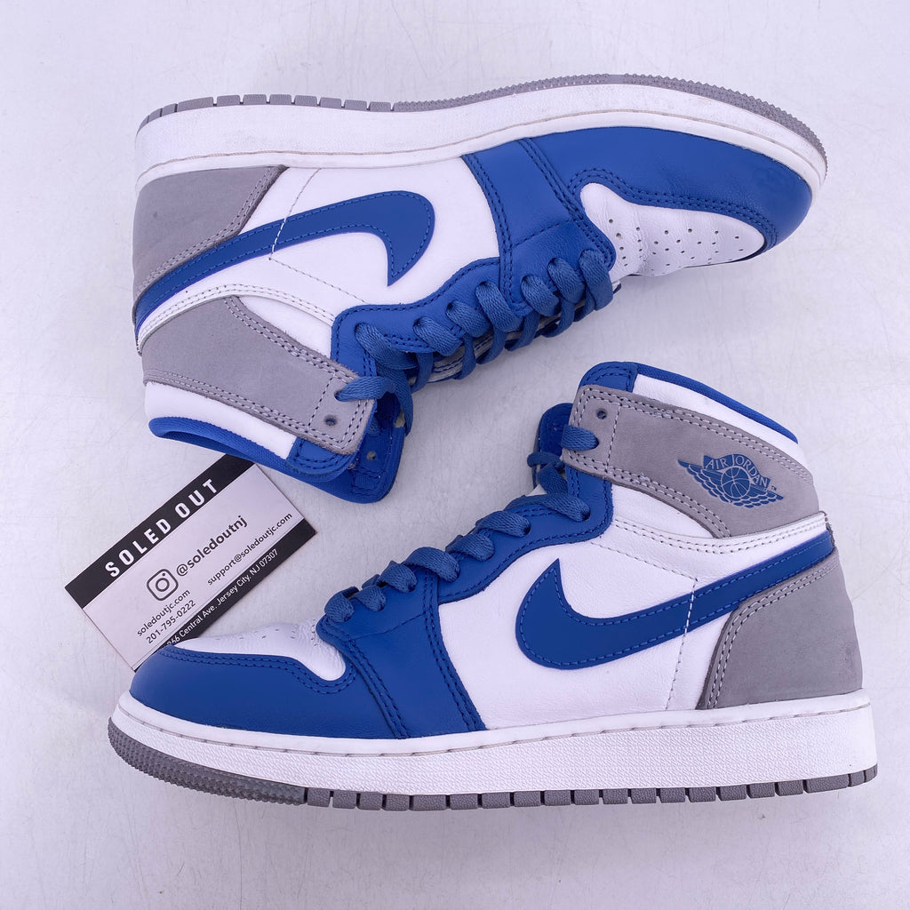 Air Jordan (GS) 1 Retro High OG "True Blue" 2023 Used Size 6Y