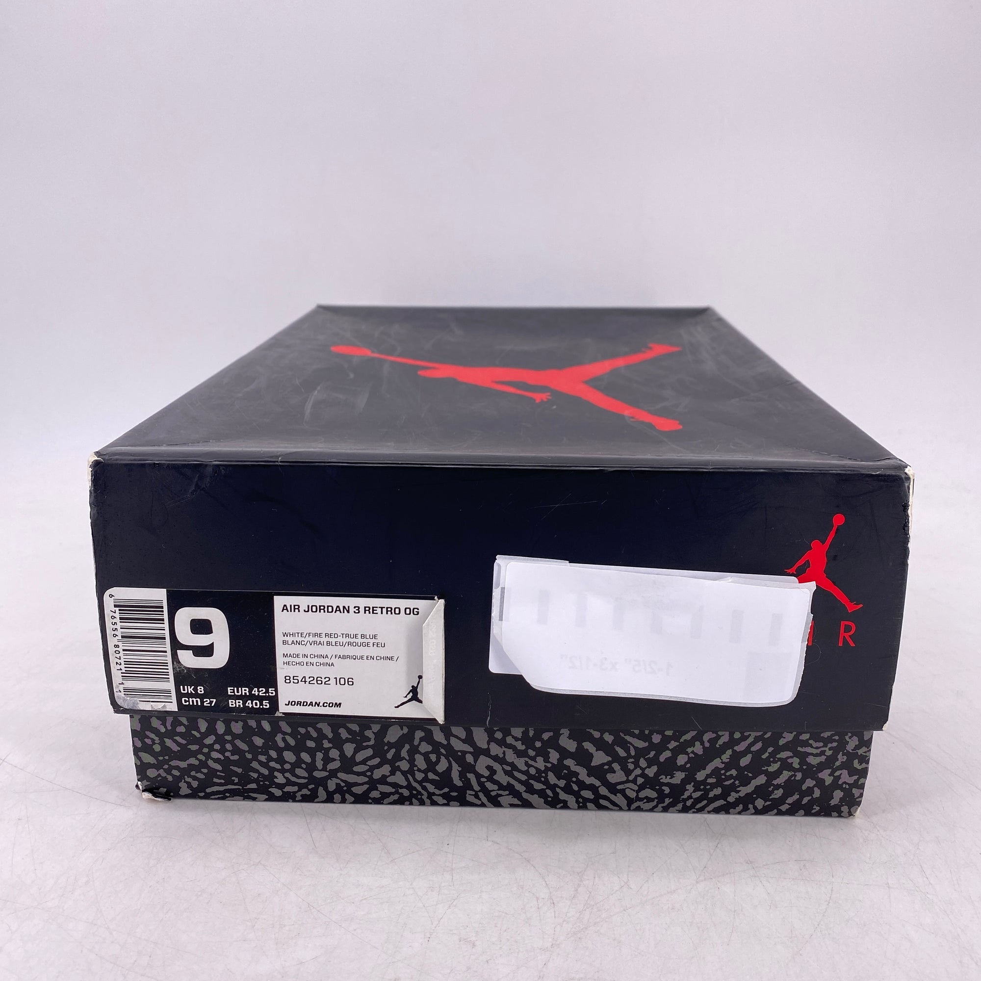 Air Jordan 3 Retro &quot;True Blue&quot; 2016 Used Size 9