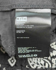 Kith Pants "BANDANA" Black New Size S