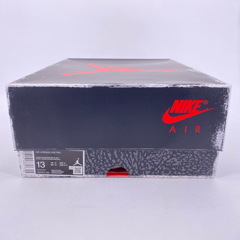 Air Jordan 3 Retro "White Cement Reimagined" 2023 New Size 13