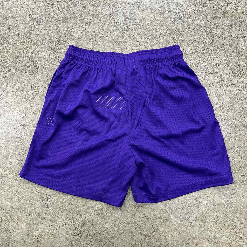 Eric Emanuel Mesh Shorts "BASIC LOGO" Seafoam New Size M
