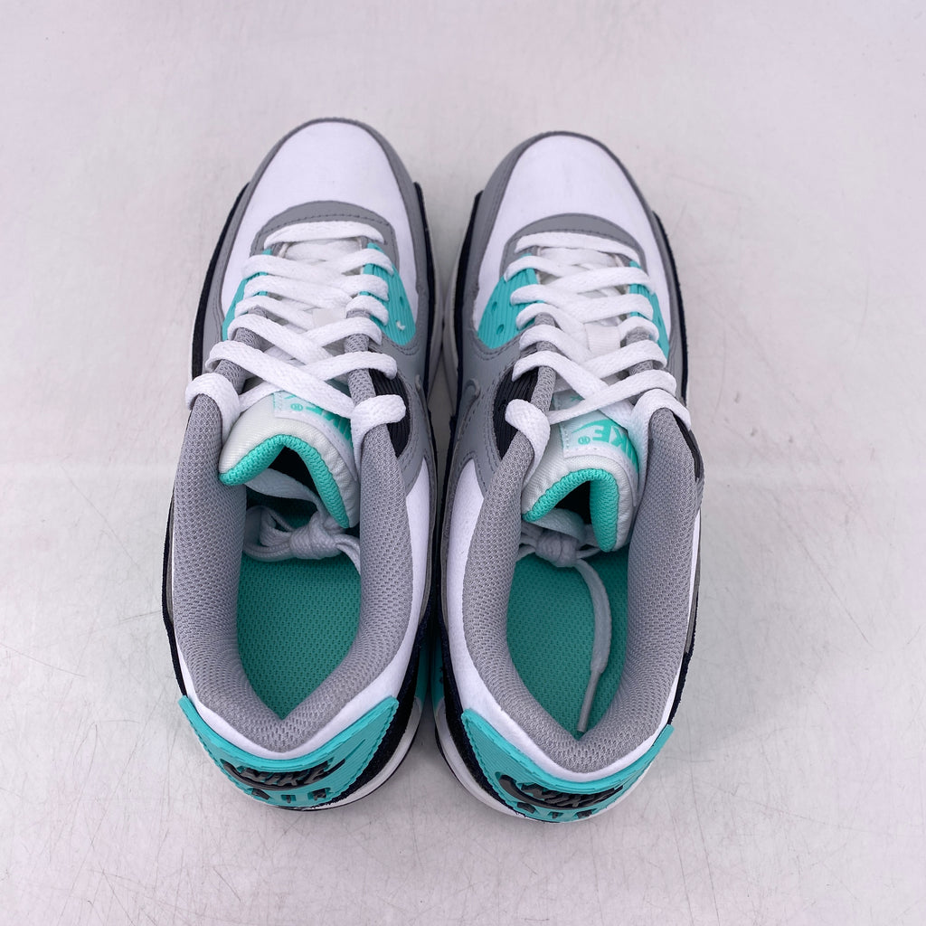 Nike (GS) Air Max 90 "Particle Grey Teal" 2022 New Size 6Y