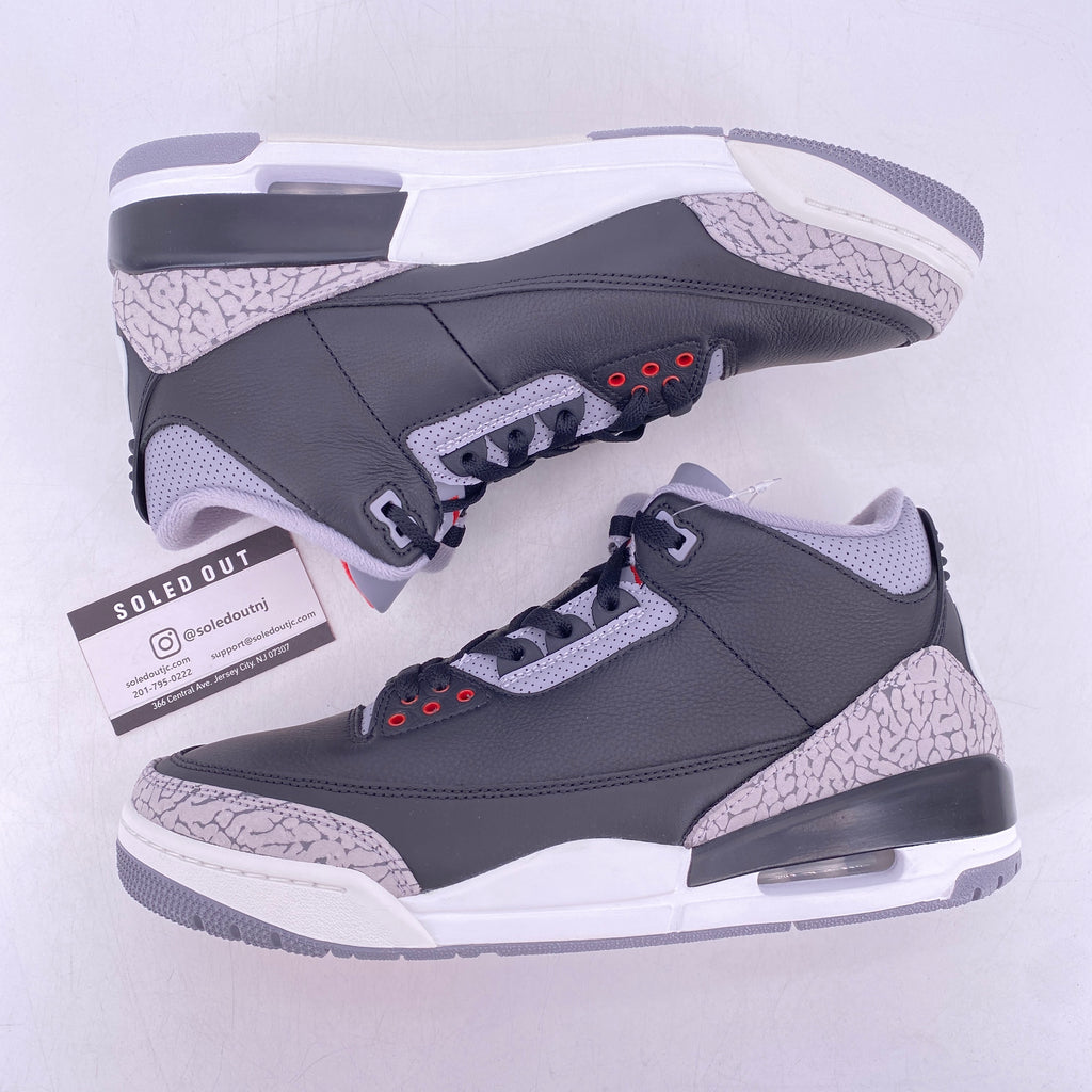 Air Jordan 3 Retro "Black Cement" 2024 New (Cond) Size 10