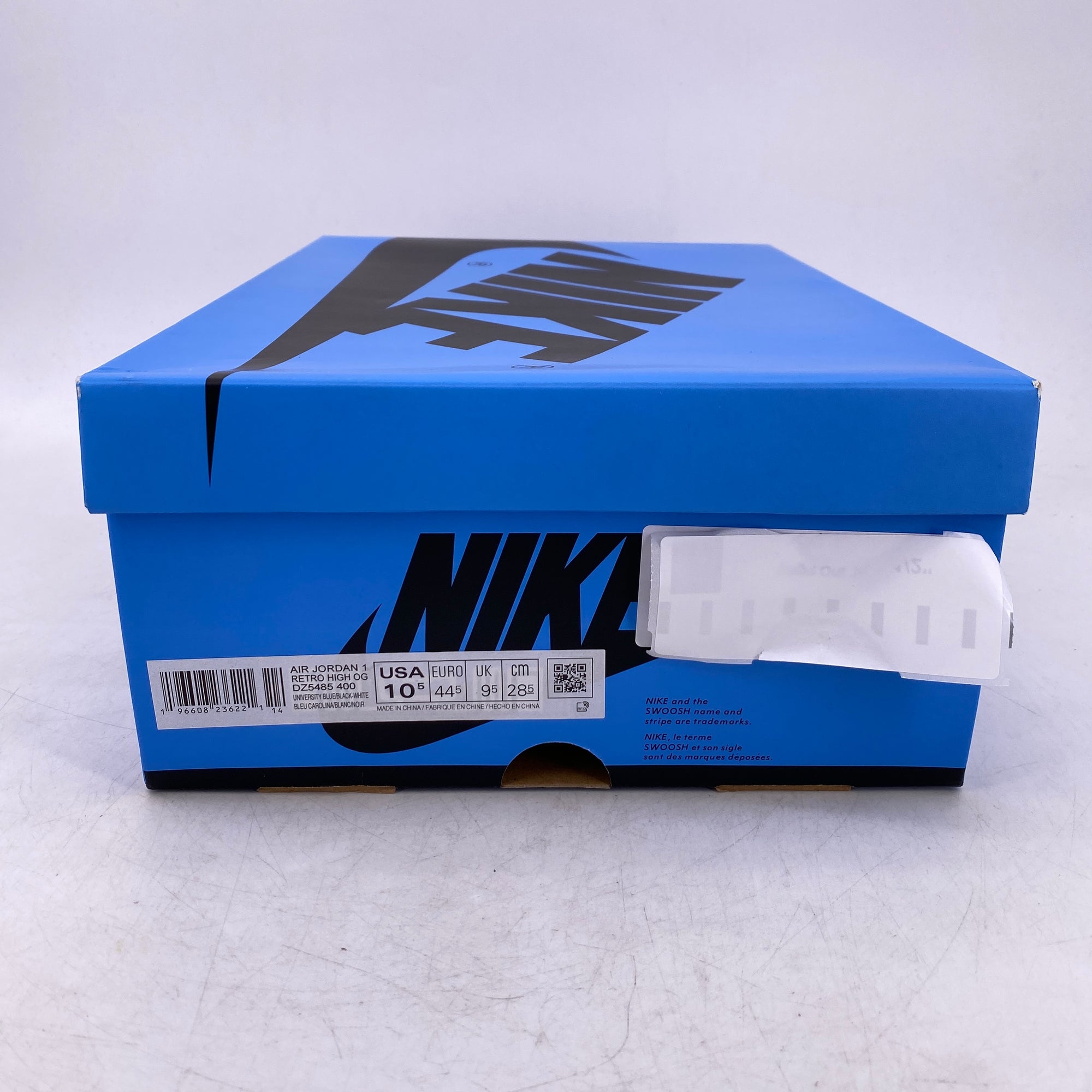 Air Jordan 1 Retro High OG &quot;Unc Toe&quot; 2023 New Size 10.5