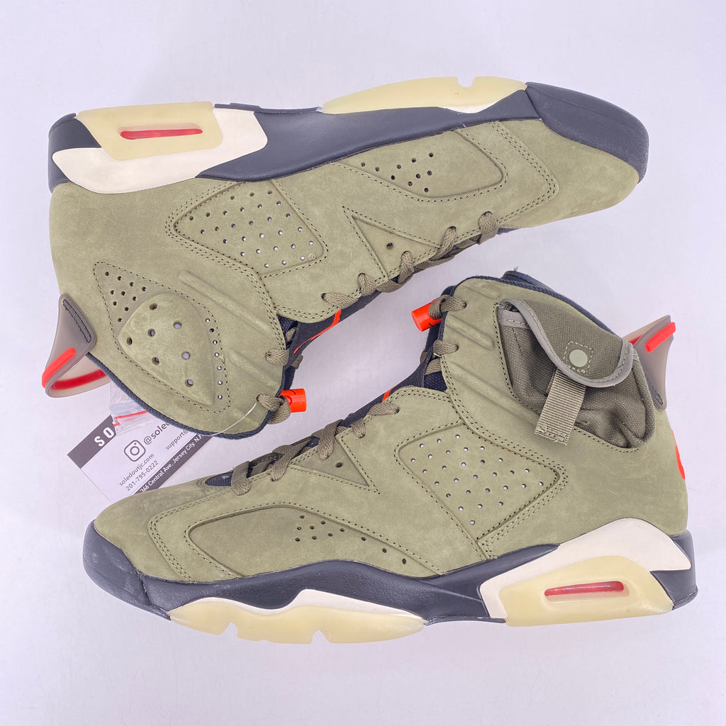 Air Jordan 6 Retro "Travis Scott" 2019 New Size 11.5