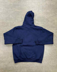 Staple Hoodie "WORLD RENOWN" Navy Used Size M