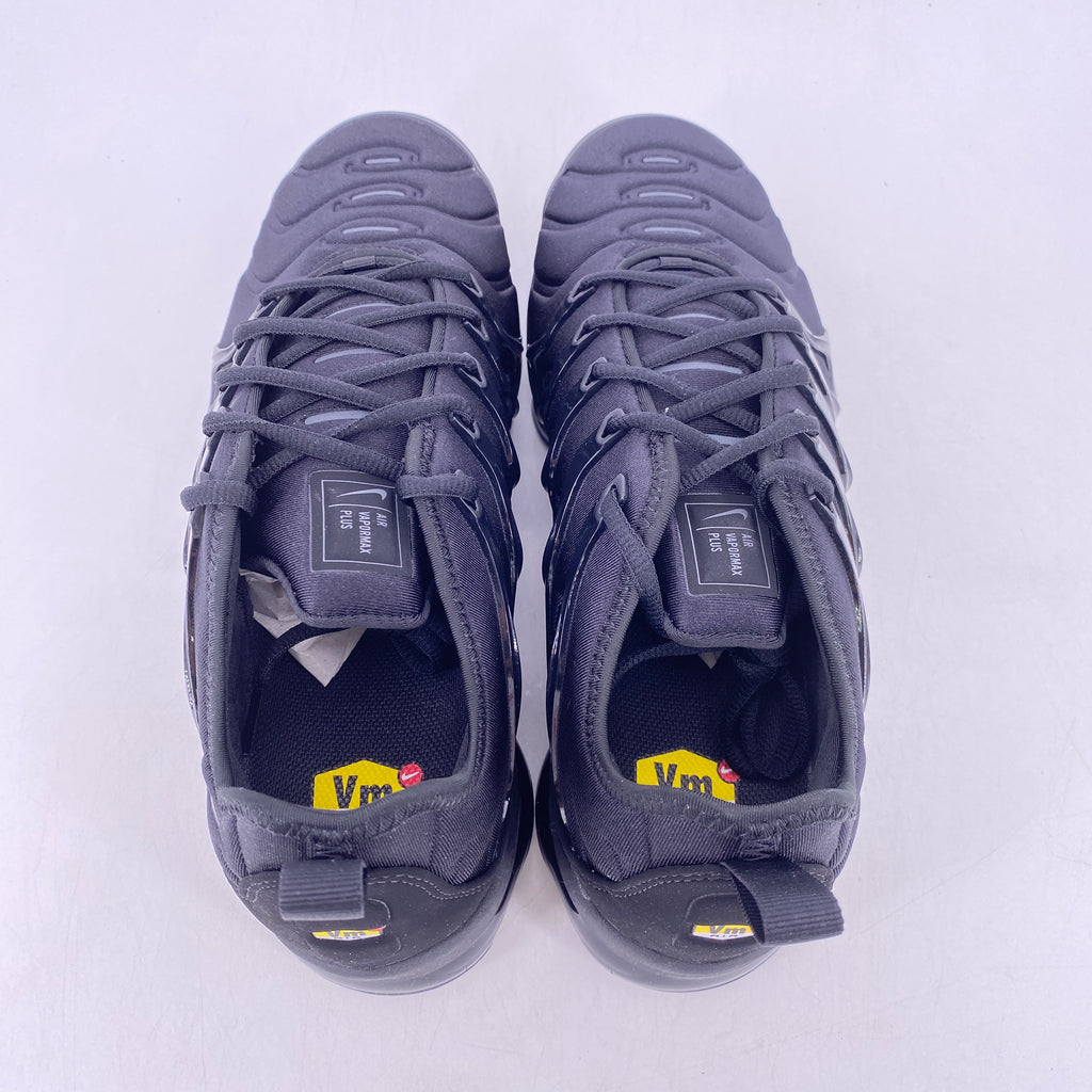 Nike Air Vapormax Plus "TRIPLE BLACK" 2018 New Size 10