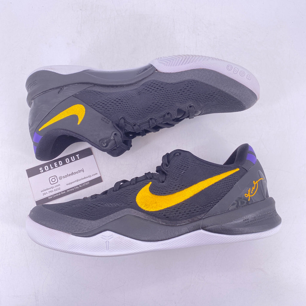 Nike Kobe 8 Protro "Lakers Away" 2024 Used Size 8.5