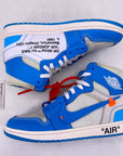 Air Jordan 1 Retro High OG "Off White Unc" 2018 Used Size 9.5