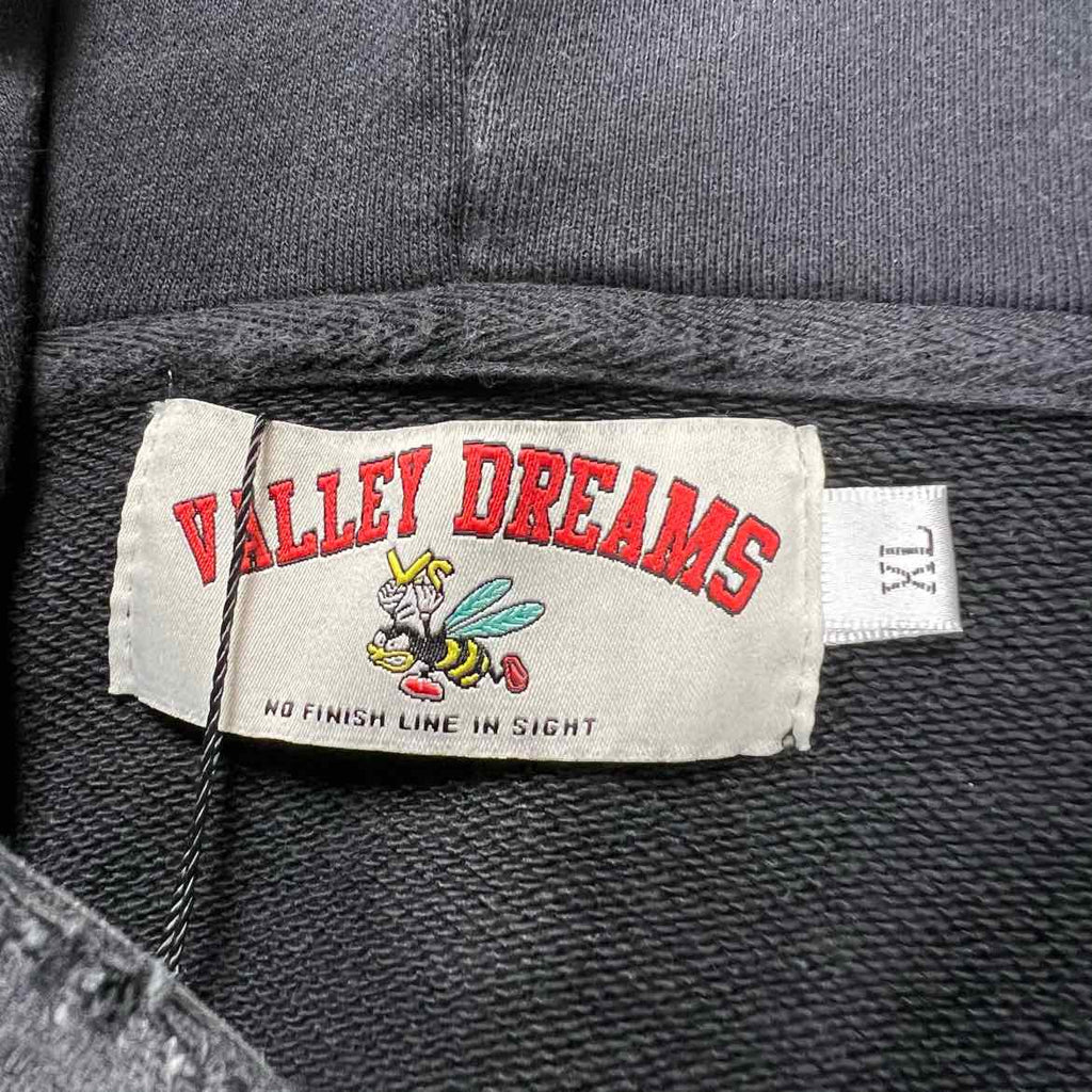 Vale Zip Up "ARMY OF DREAMS" Black New Size XL
