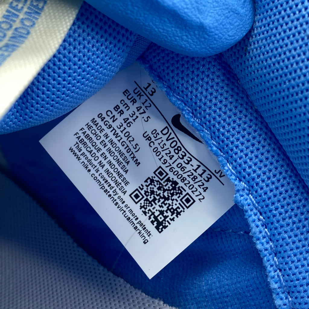 Nike Dunk Low Retro "University Blue" 2024 New Size 13