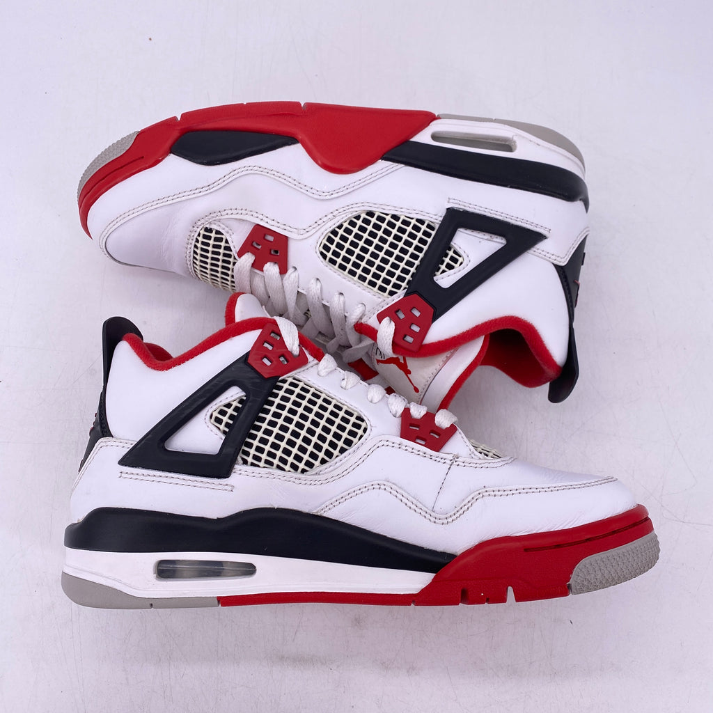 Air Jordan (GS) 4 Retro "Fire Red" 2020 Used Size 6Y