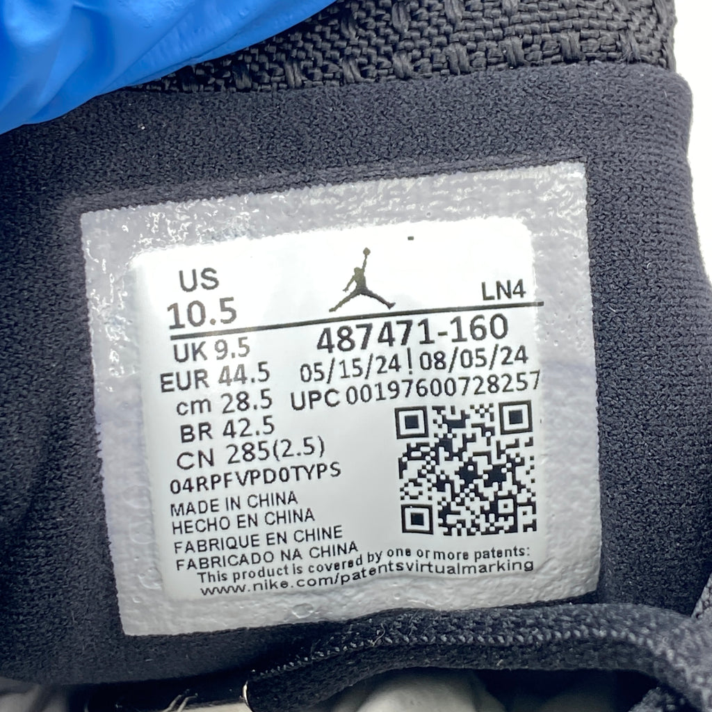 Air Jordan 14 Retro "Black Toe" 2024 New Size 10.5