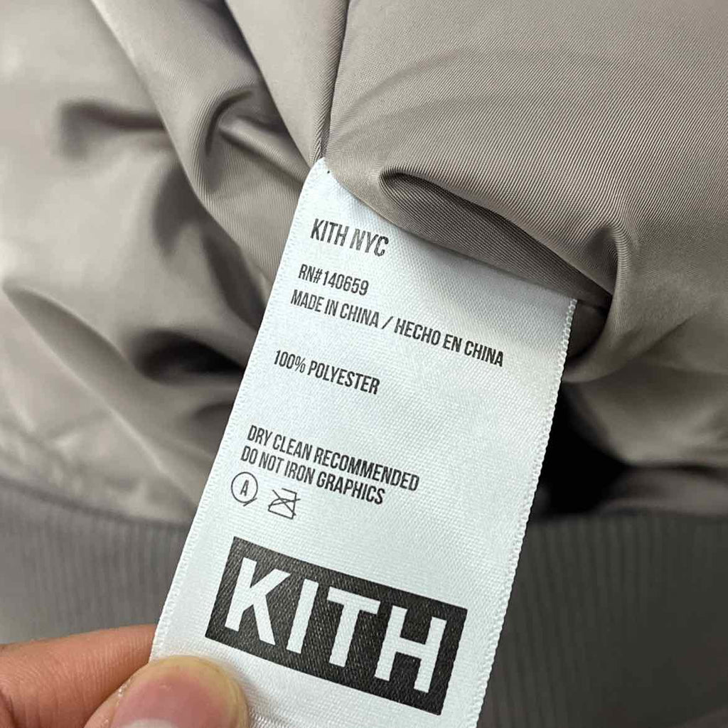 Kith Jacket "SATIN" Mauve Used Size XL