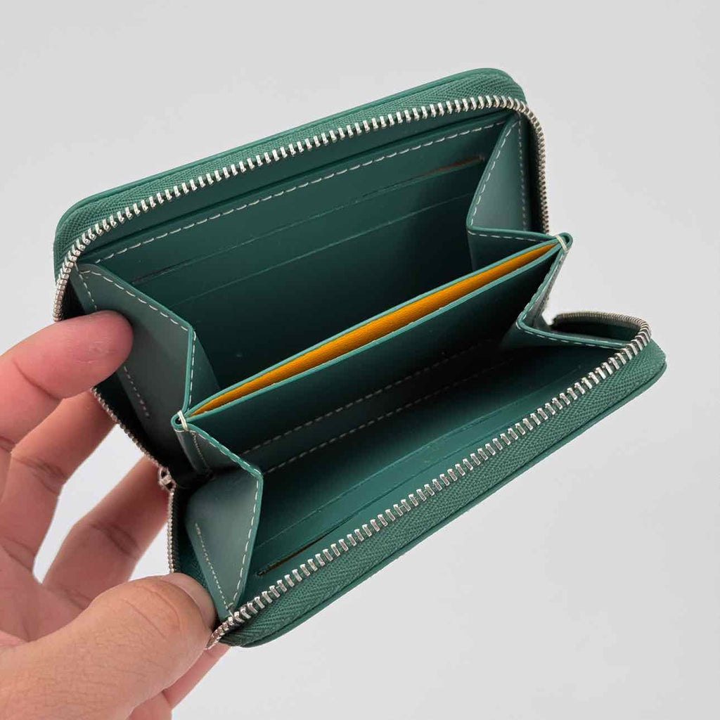 Goyard Wallet "MATIGNON" Used Green