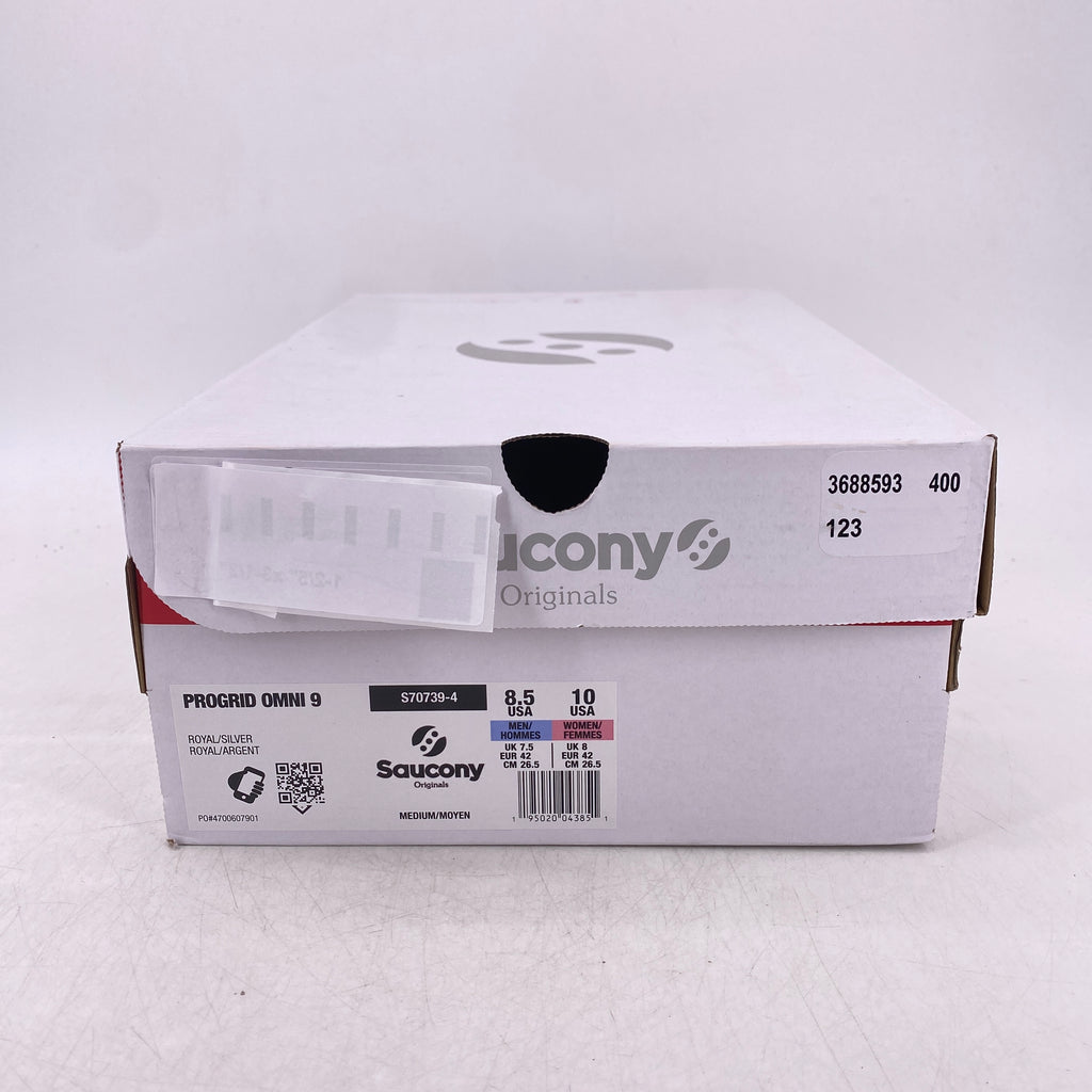 Saucony Progrid Omni 9 "Royal Silver" 2024 New Size 8.5