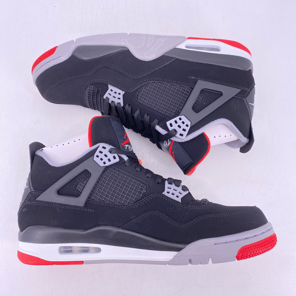 Air Jordan 4 Retro "Bred" 2019 New Size 11.5