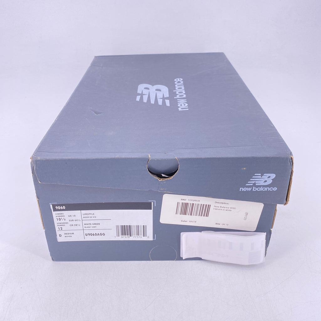 New Balance 9060 "White Green" 2024 Used Size 10.5