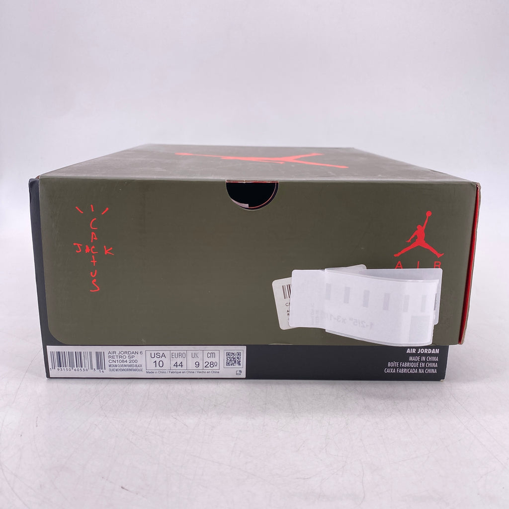 Air Jordan 6 Retro "Travis Scott" 2017 Used Size 10