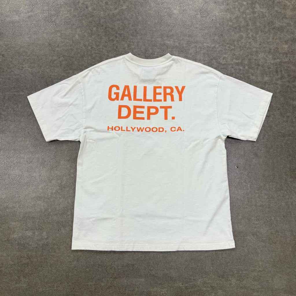 Gallery DEPT. T-Shirt "LOGO" White Used Size M