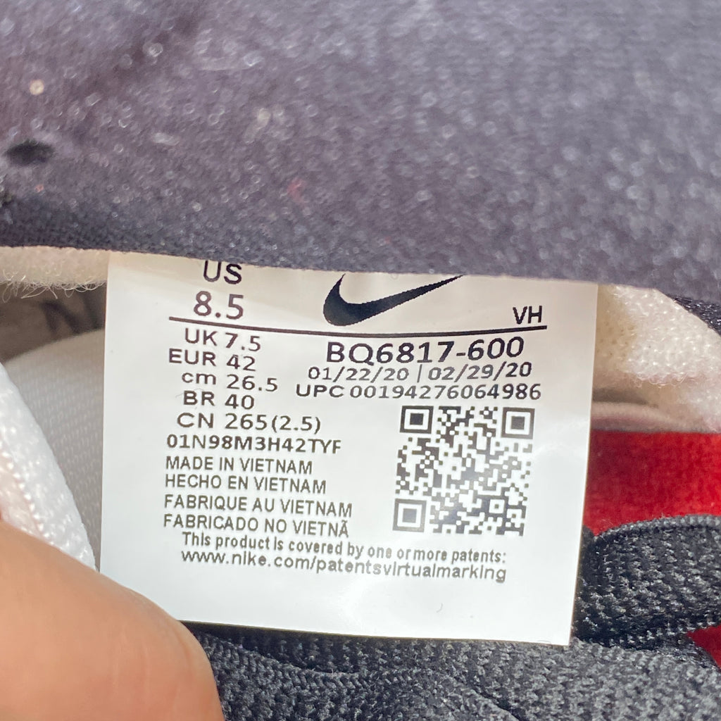 Nike SB Dunk Low "J Pack Chicago" 2020 Used Size 8.5