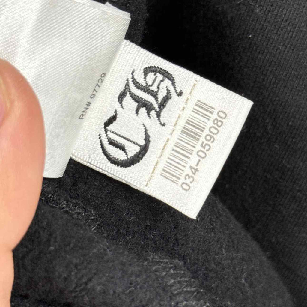 Chrome Hearts Crewneck Sweater "HORSESHOE" Black Used Size XL