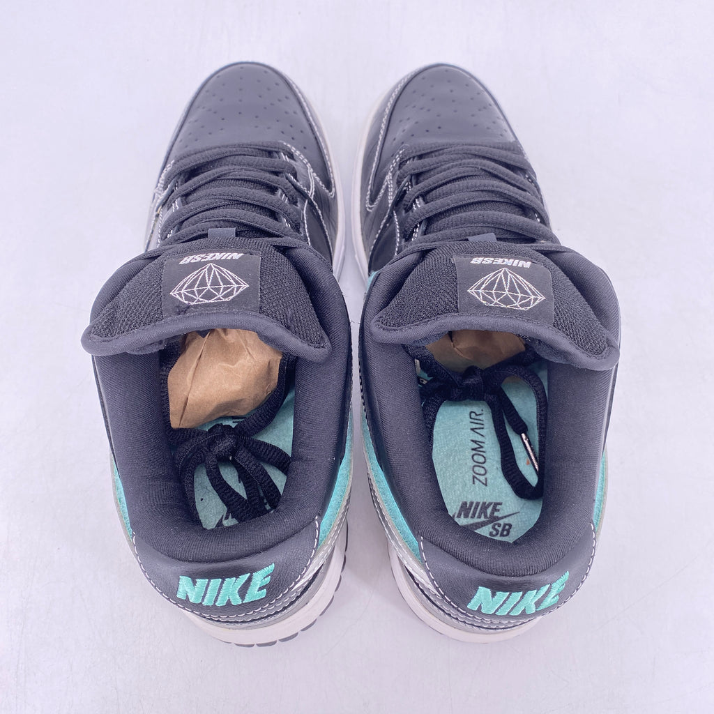 Nike SB Dunk Low "Black Diamond" 2018 Used Size 9