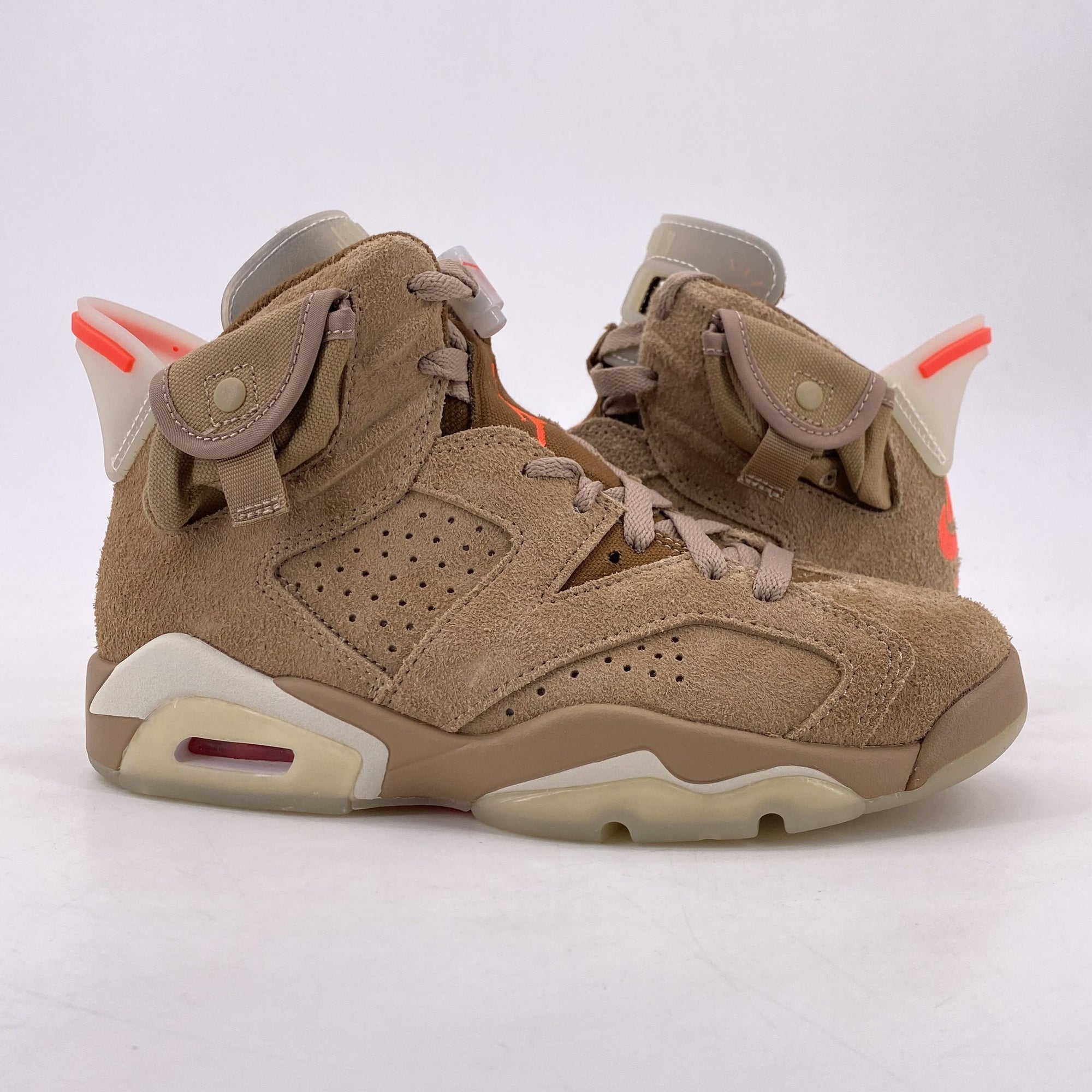 Air Jordan 6 Retro &quot;British Khaki&quot; 2021 New Size 4.5