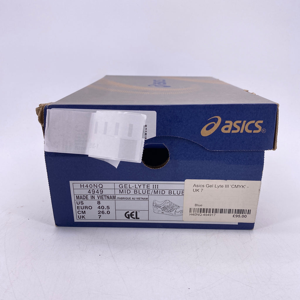 Asics Gel-Lyte 3 "Blue White"  Used Size 8