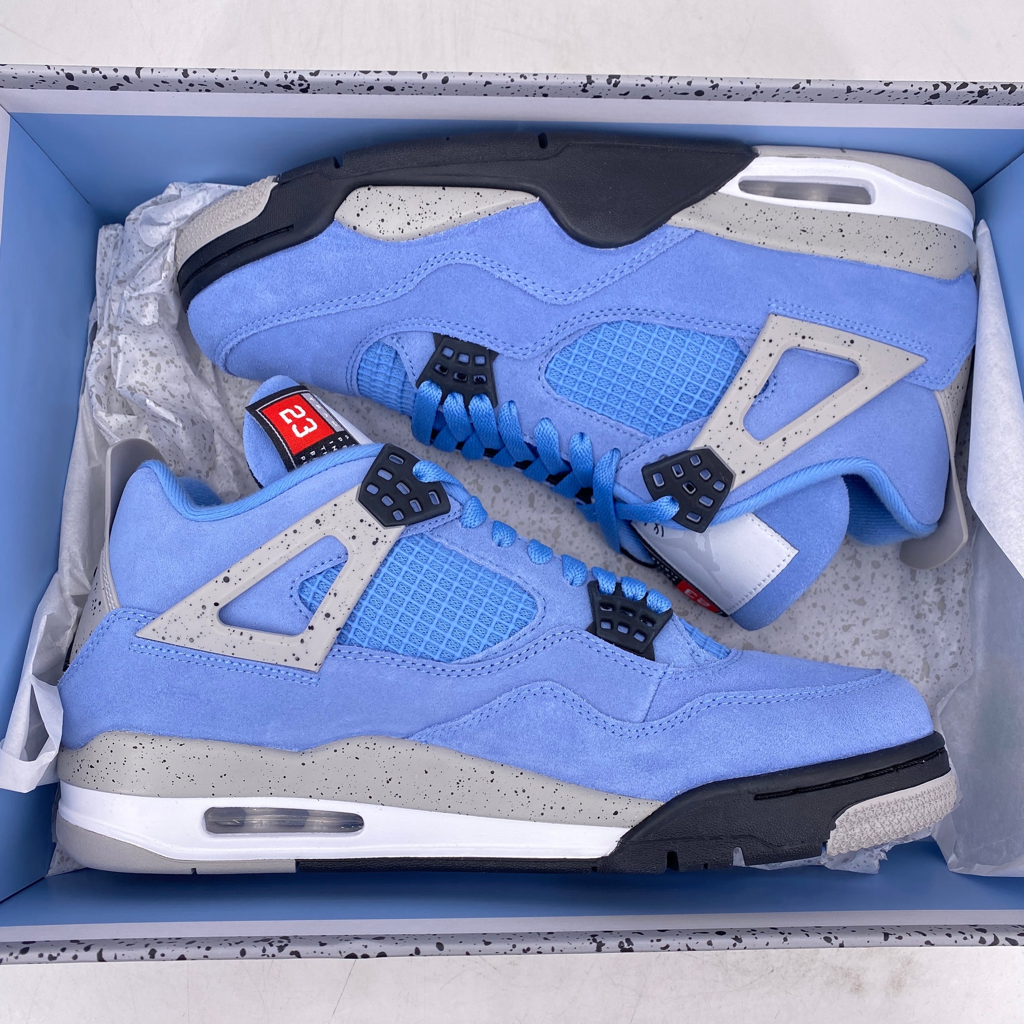 Air Jordan 4 Retro &quot;University Blue&quot; 2021 New Size 10