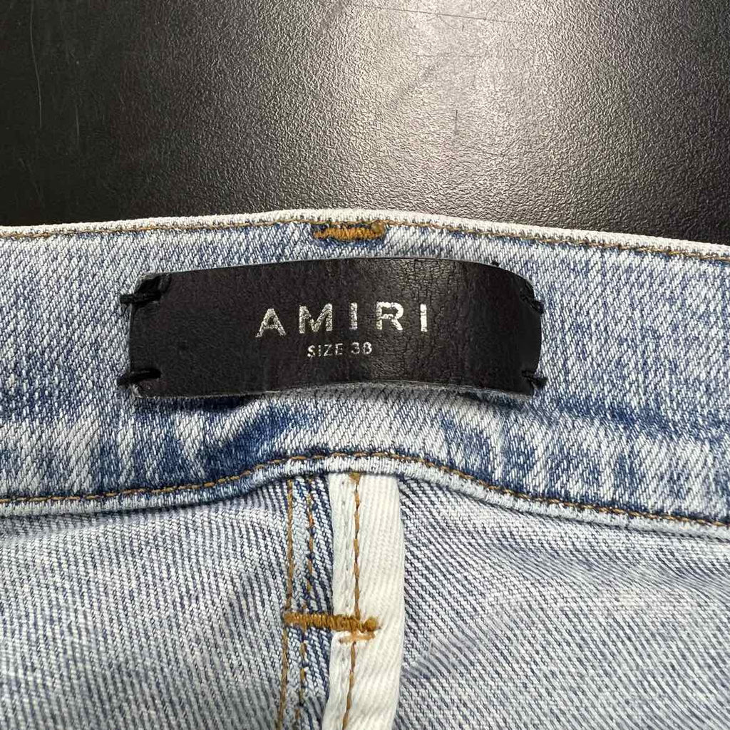 Amiri Jeans "PLAYBOY" Blue Used Size 38