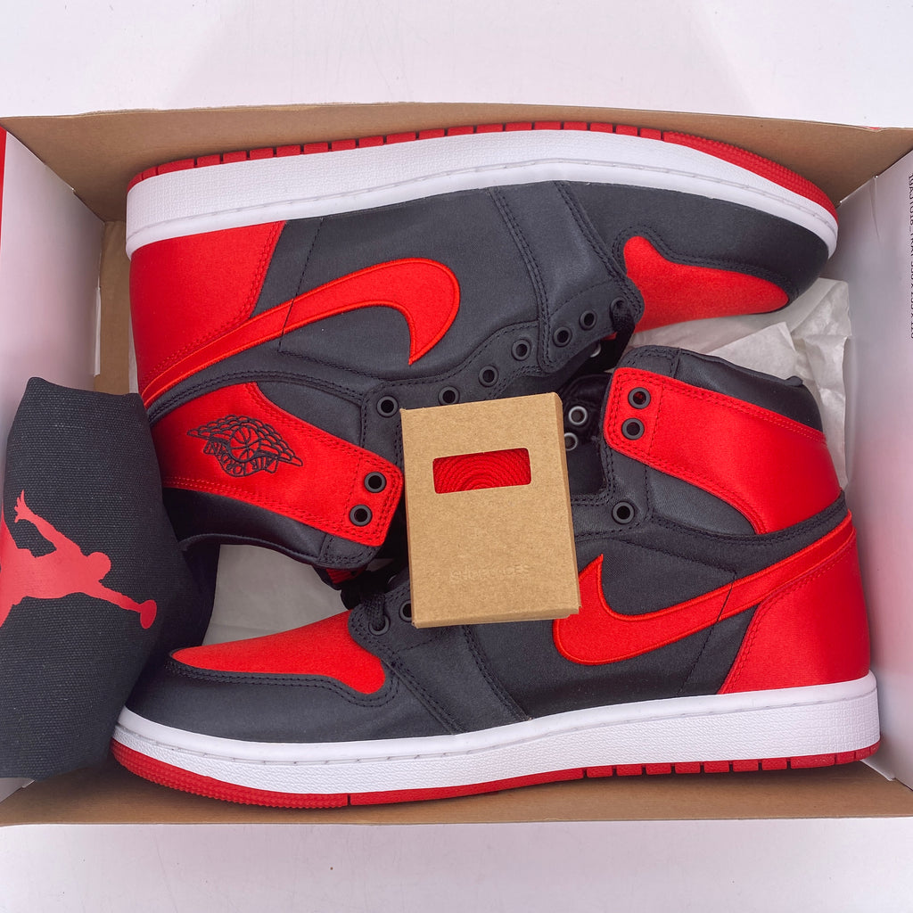 Air Jordan (W) 1 Retro High OG "Satin Bred" 2023 New Size 11.5W