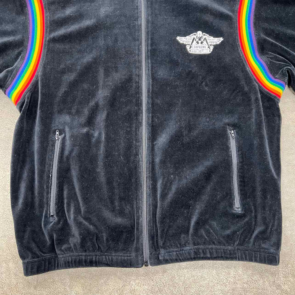 Supreme Jacket "HYSTERIC GLAMOUR" Black Used Size L