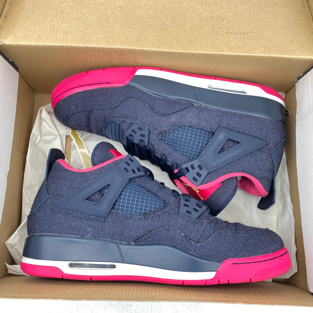 Air Jordan (GS) 4 Retro "Denim" 2016 Used Size 8.5Y