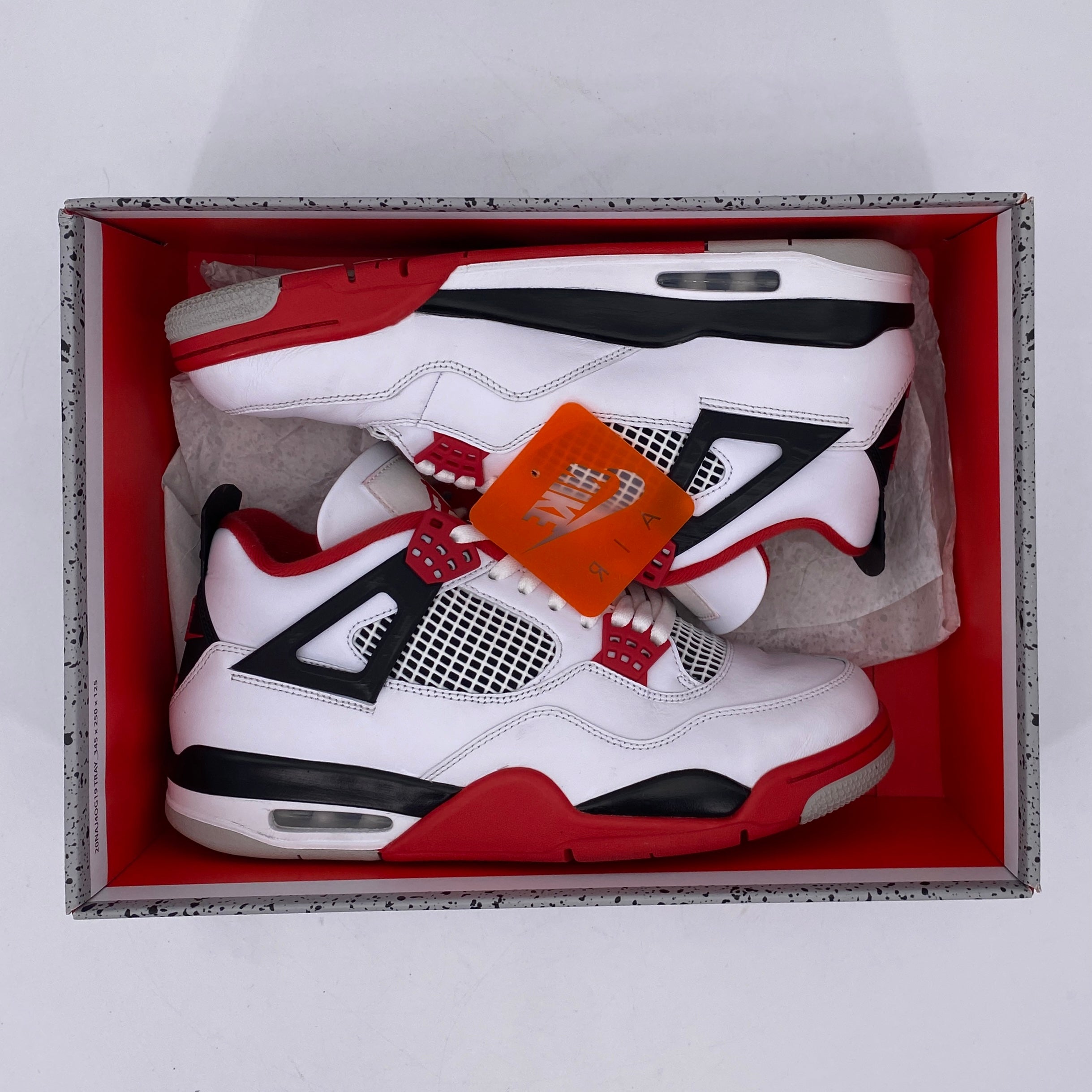 Air Jordan 4 Retro &quot;Fire Red&quot; 2020 Used Size 10.5