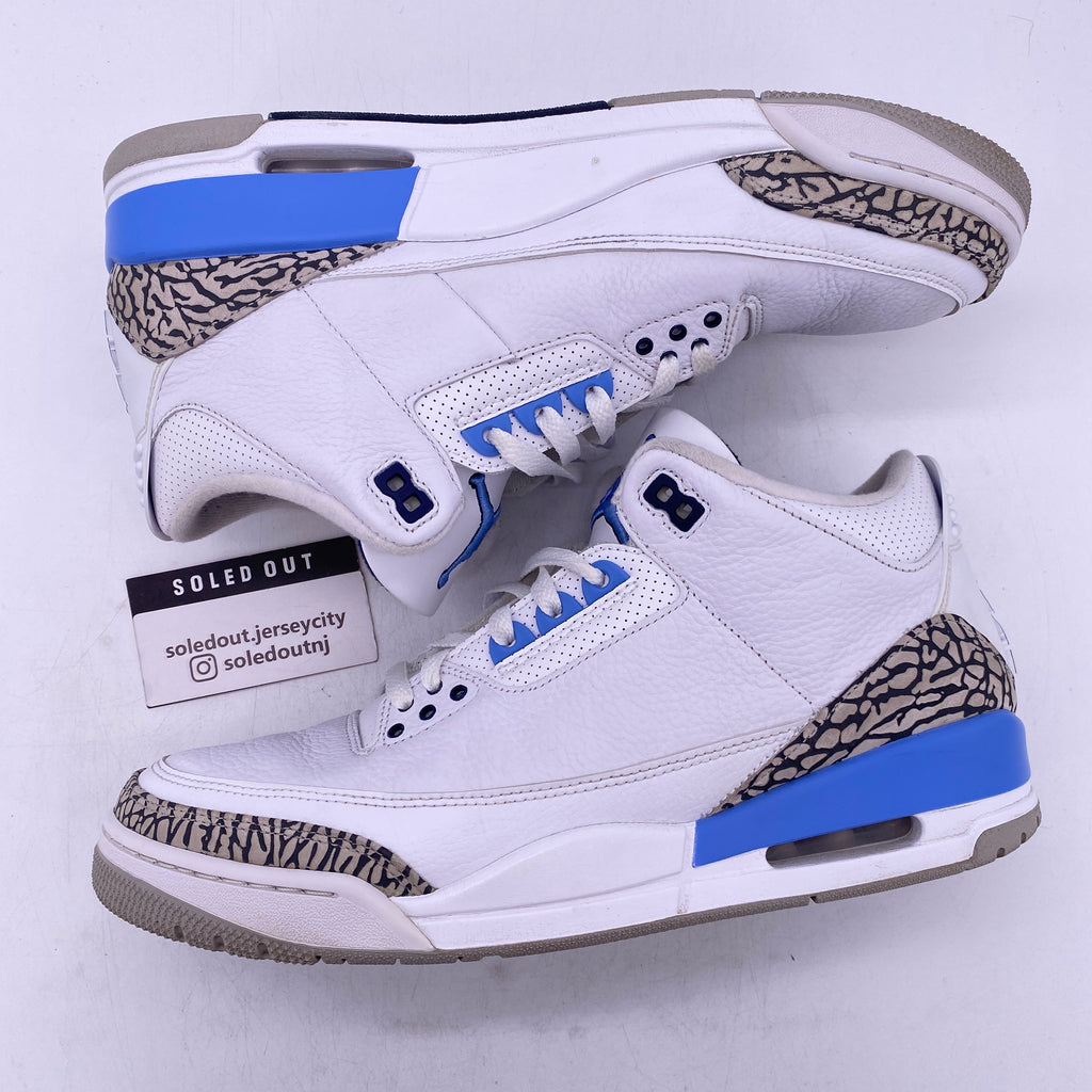 Air Jordan 3 Retro "Unc" 2020 Used Size 12
