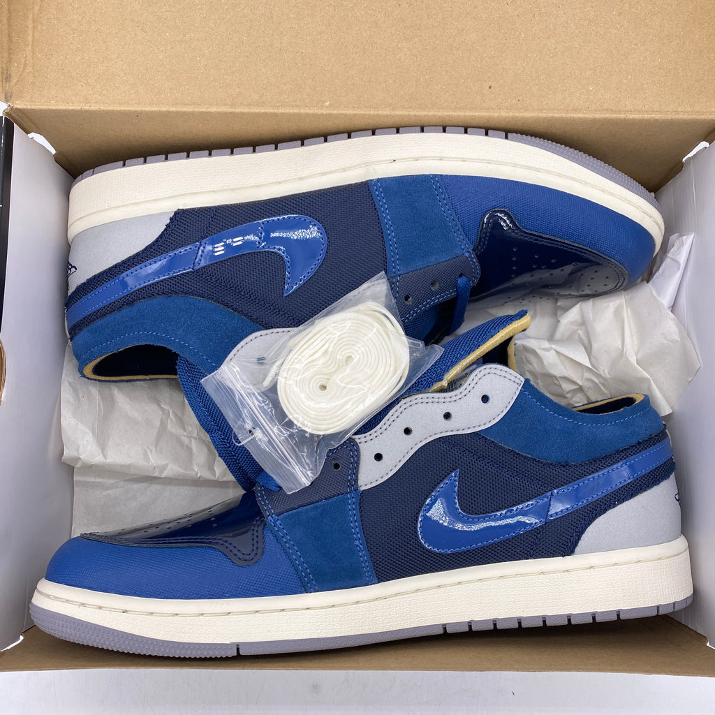 Air Jordan 1 Low SE "Obsidian French Blue" 2022 New Size 12
