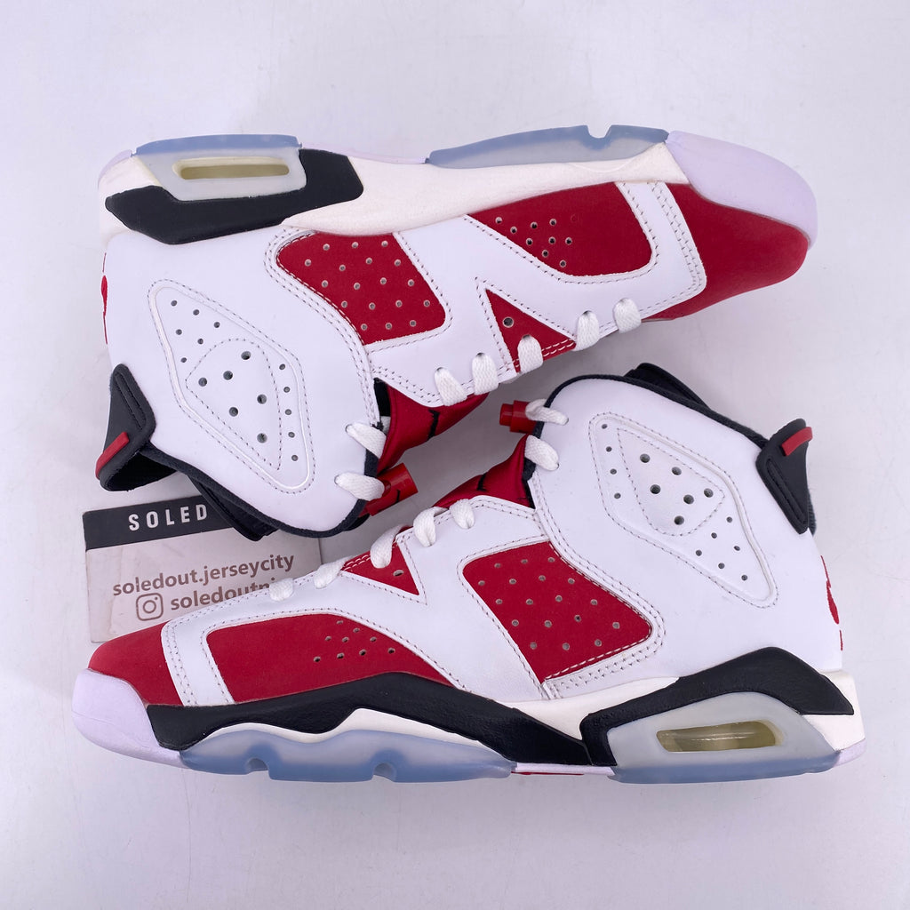 Air Jordan (GS) 6 Retro "Carmine" 2021 New Size 5.5Y