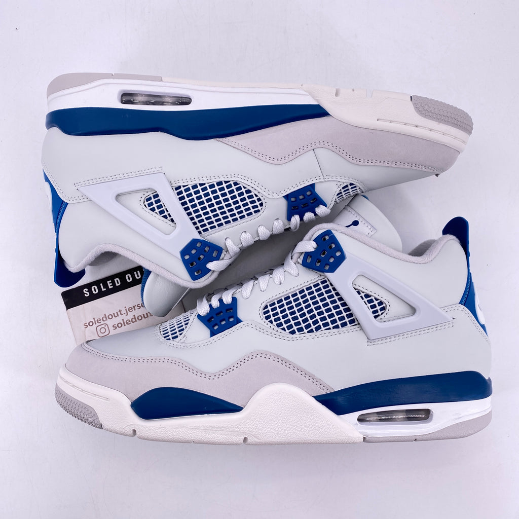 Air Jordan 4 Retro "Military Blue" 2024 New Size 11