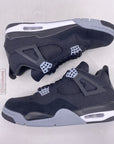 Air Jordan 4 Retro "Black Canvas" 2022 New Size 10