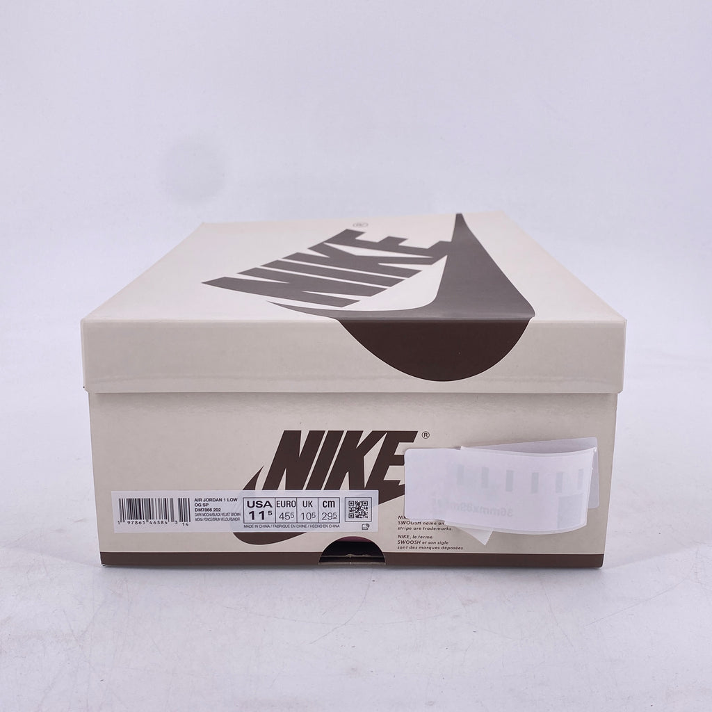 Air Jordan 1 Retro Low "Velvet Brown" 2024 New Size 11.5