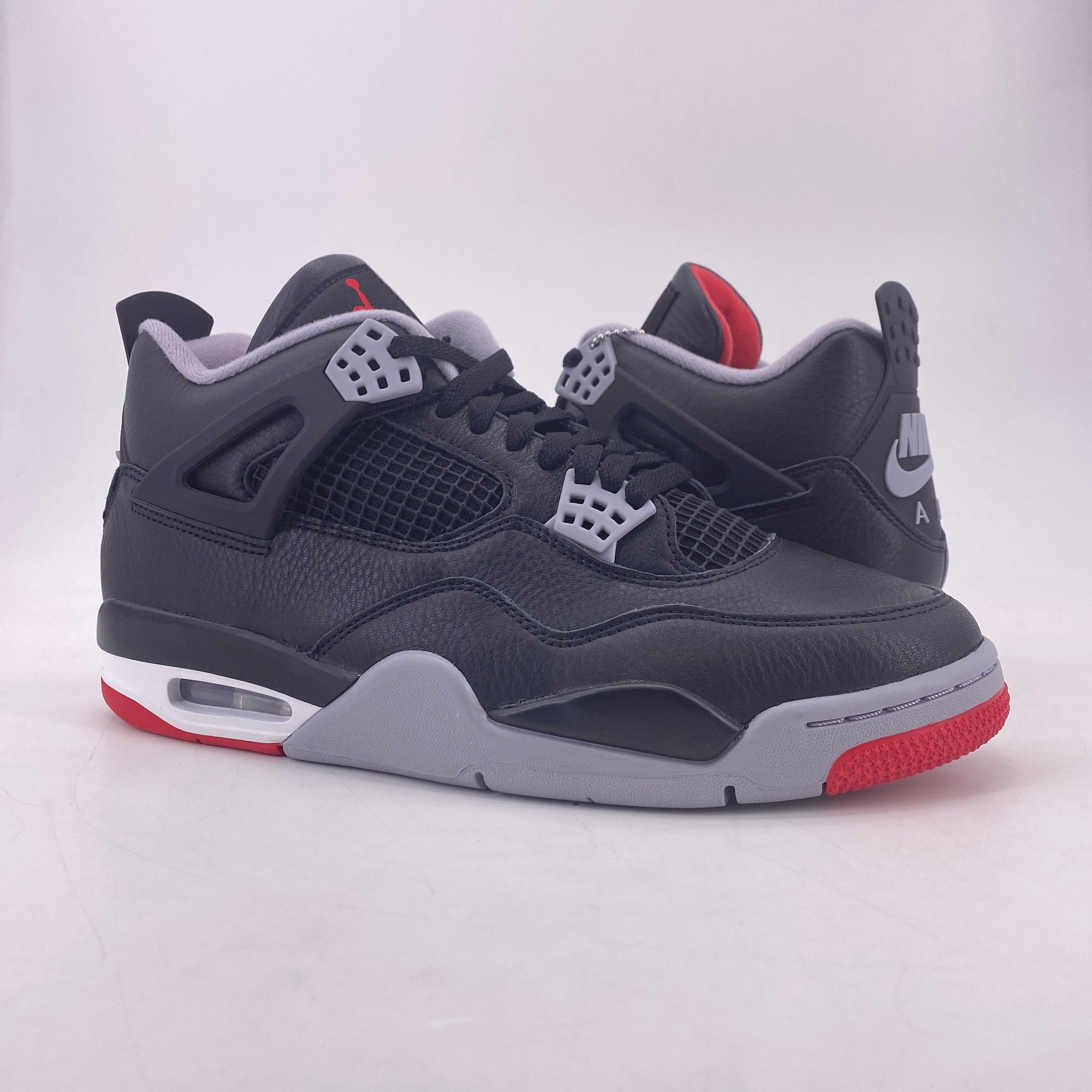 Air Jordan 4 Retro &quot;Bred Reimagined&quot; 2024 New Size 10.5