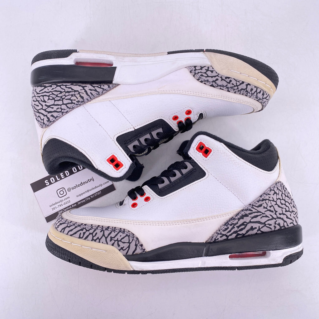 Air Jordan (GS) 3 Retro "Infrared 23" 2014 Used Size 6.5Y
