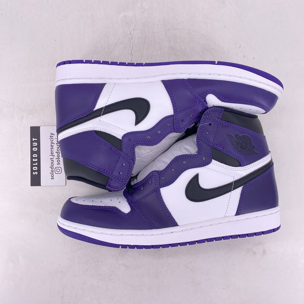 Air Jordan 1 Retro High OG "Court Purple 2.0" 2020 New Size 10
